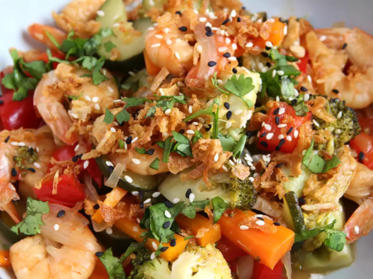 Vegetable and Shrimp Stir-Fry - photo 5