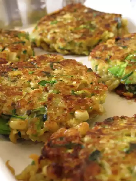 Vegetable quinoa cakes