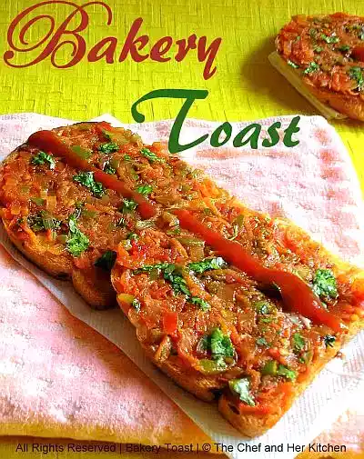 Vegetable toast recipe - bangalore iyengar bakery style