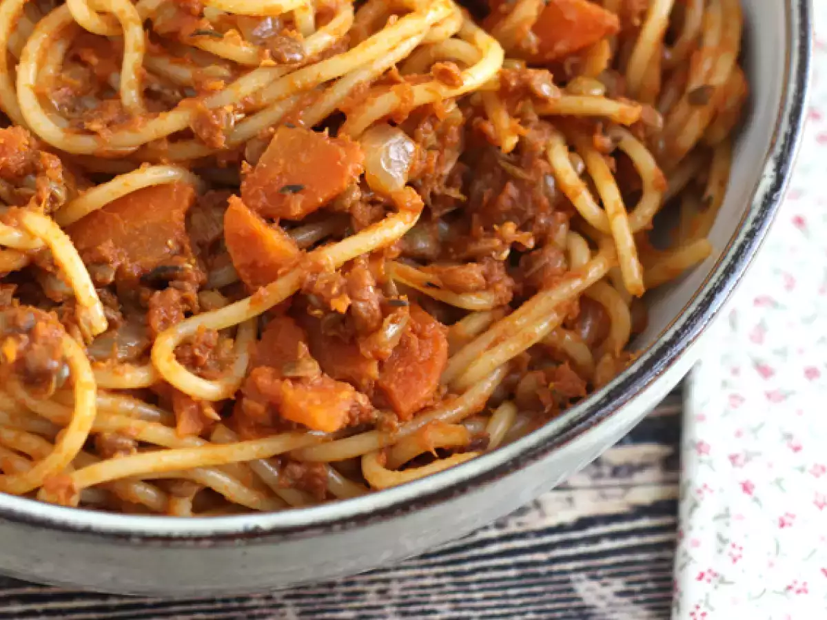 Vegetarian bolognese for your spaghetti! - photo 2