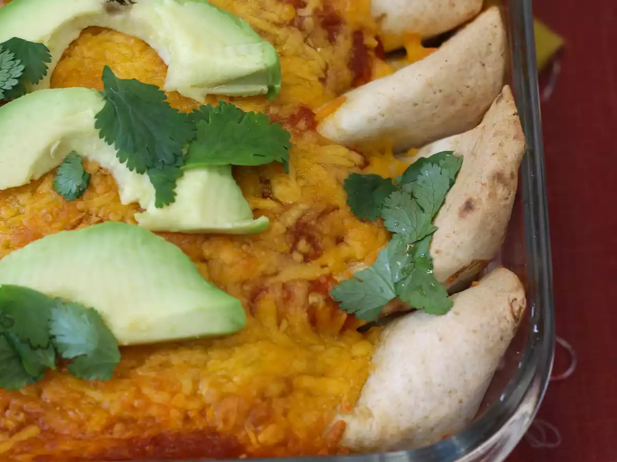 Vegetarian enchiladas - photo 5