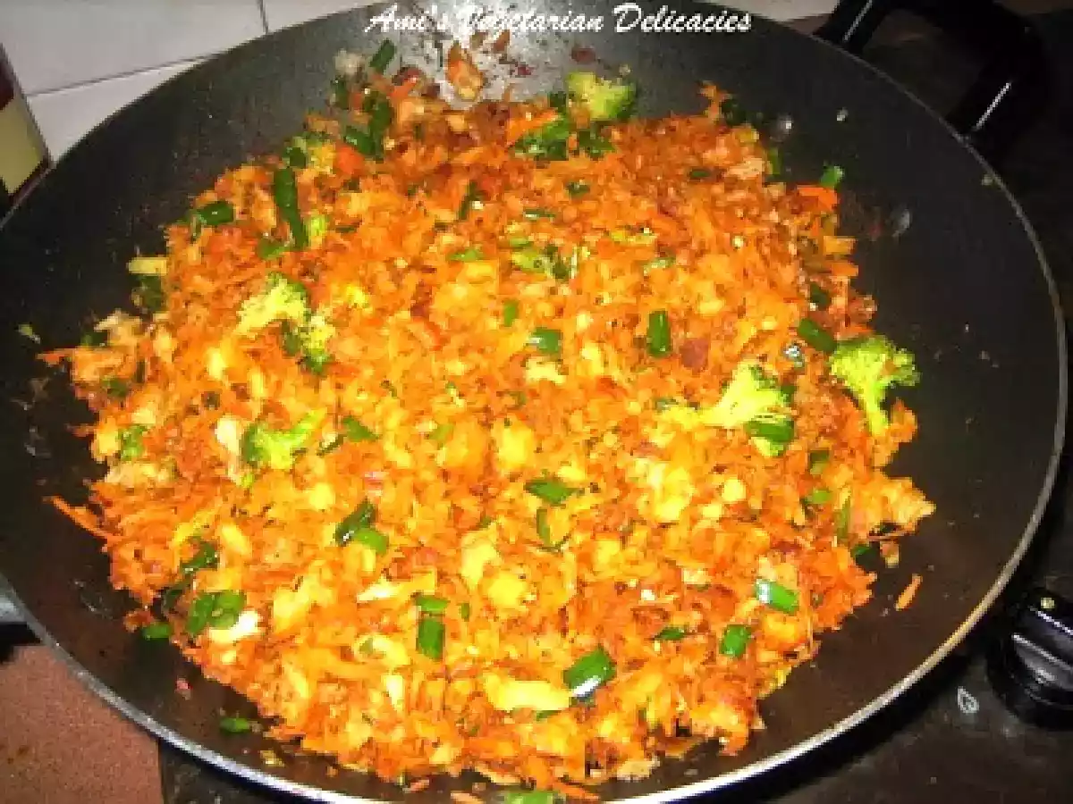 Vegetarian Kottu