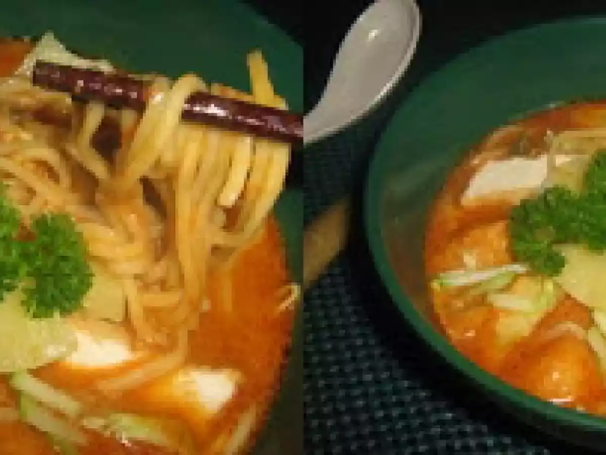Vegetarian Mee Curry /Vegetarian Curry Noodle - photo 2