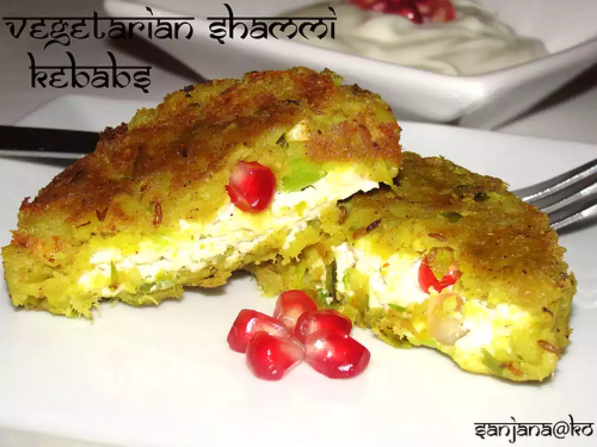 Vegetarian Shammi Kebabs...