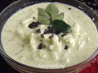 Vellarikka Kichadi ~ Cucumber in Coconut-Yogurt gravy, photo 2
