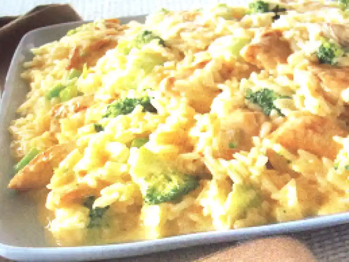 Velveeta Cheesy Chicken & Broccoli Rice