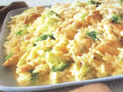 Velveeta Cheesy Chicken & Broccoli Rice