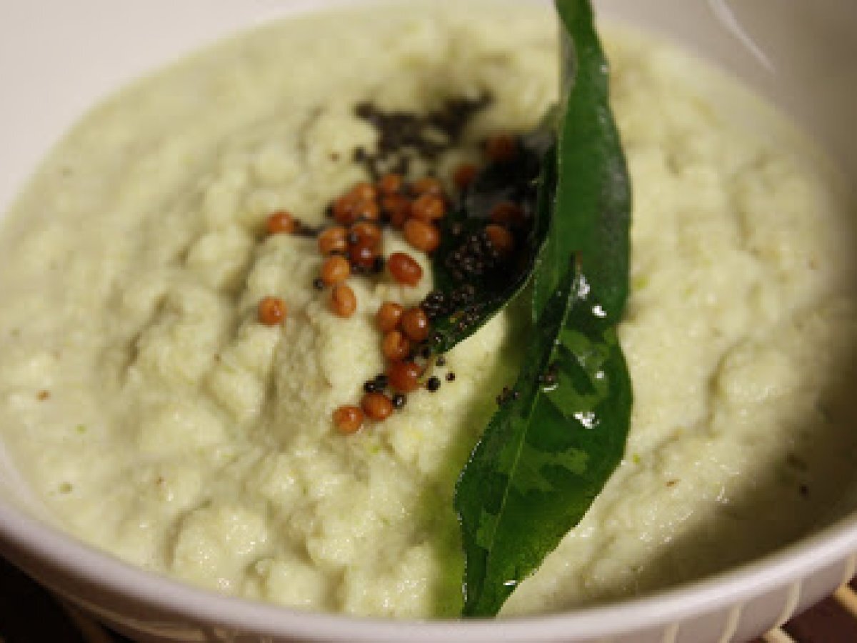 VEN PONGAL WITH SAMBAR, CHUTNEY AND TAMARIND GOJJU - photo 6