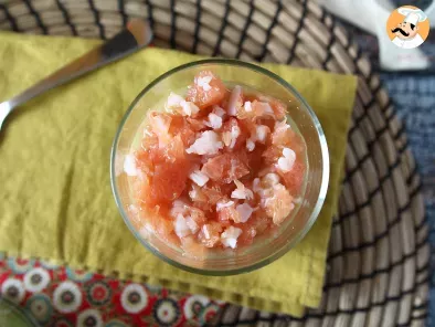 Verrines with avocado, shrimps and grapefruit: the perfect summer appetizer!, photo 2