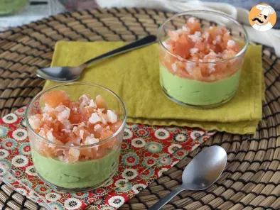 Verrines with avocado, shrimps and grapefruit: the perfect summer appetizer!, photo 3