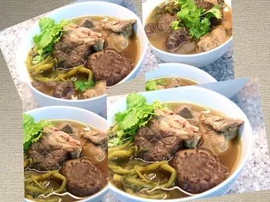 Watercress Soup with Mushroom & Pork Ribs