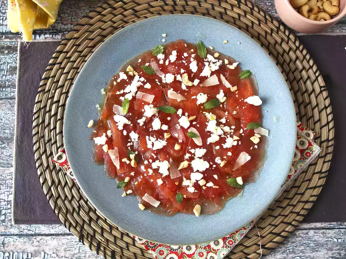 Watermelon carpaccio: the refreshing summer starter - photo 2