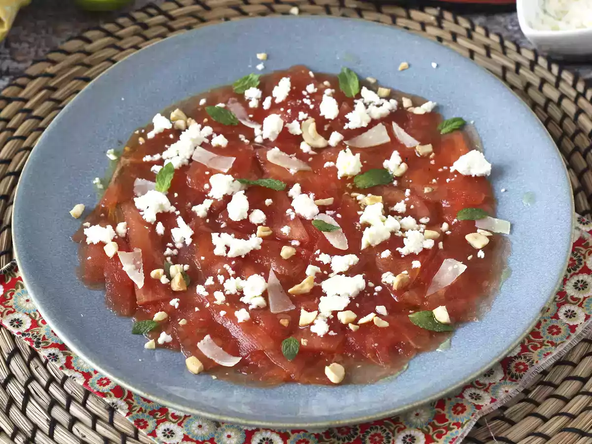 Watermelon carpaccio: the refreshing summer starter - photo 5