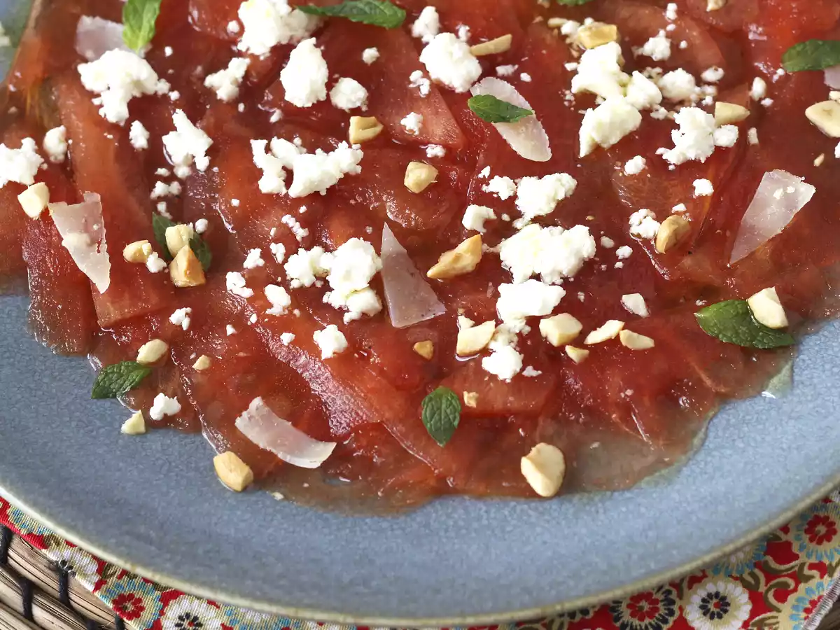 Watermelon carpaccio: the refreshing summer starter - photo 6