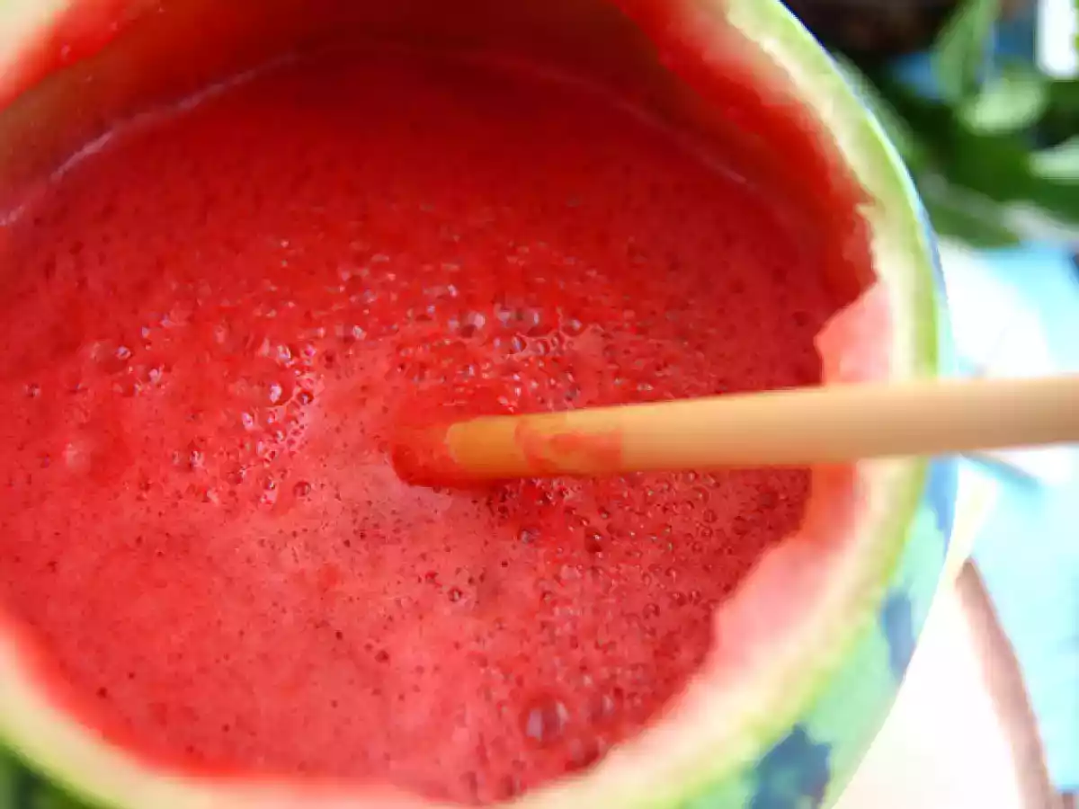 Watermelon gin cocktail - photo 3