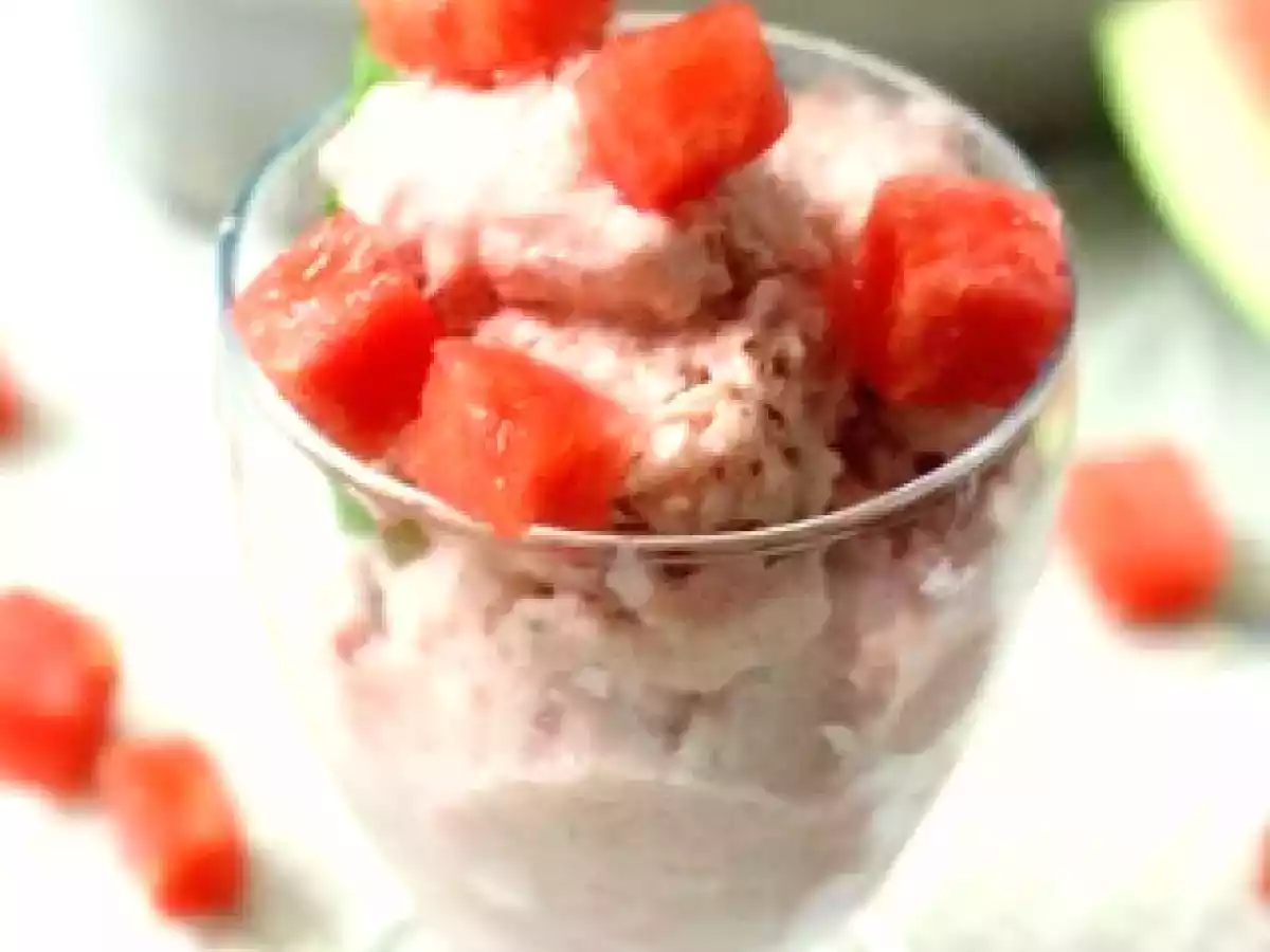Watermelon Milk Sorbet