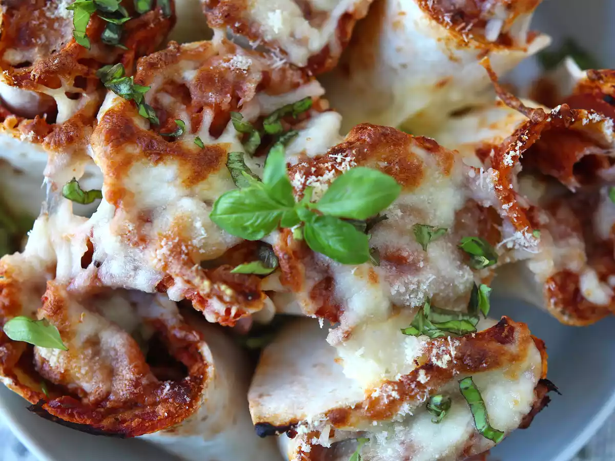What to do with tortillas? a gourmet dish with pizza flavour! - photo 4