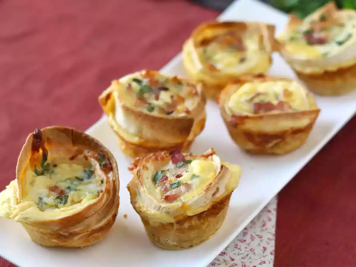 What to do with tortillas? easy and economical quiches! - photo 2