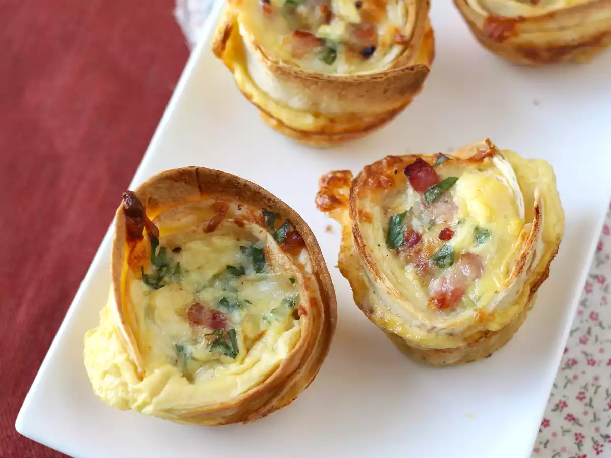 What to do with tortillas? easy and economical quiches! - photo 3
