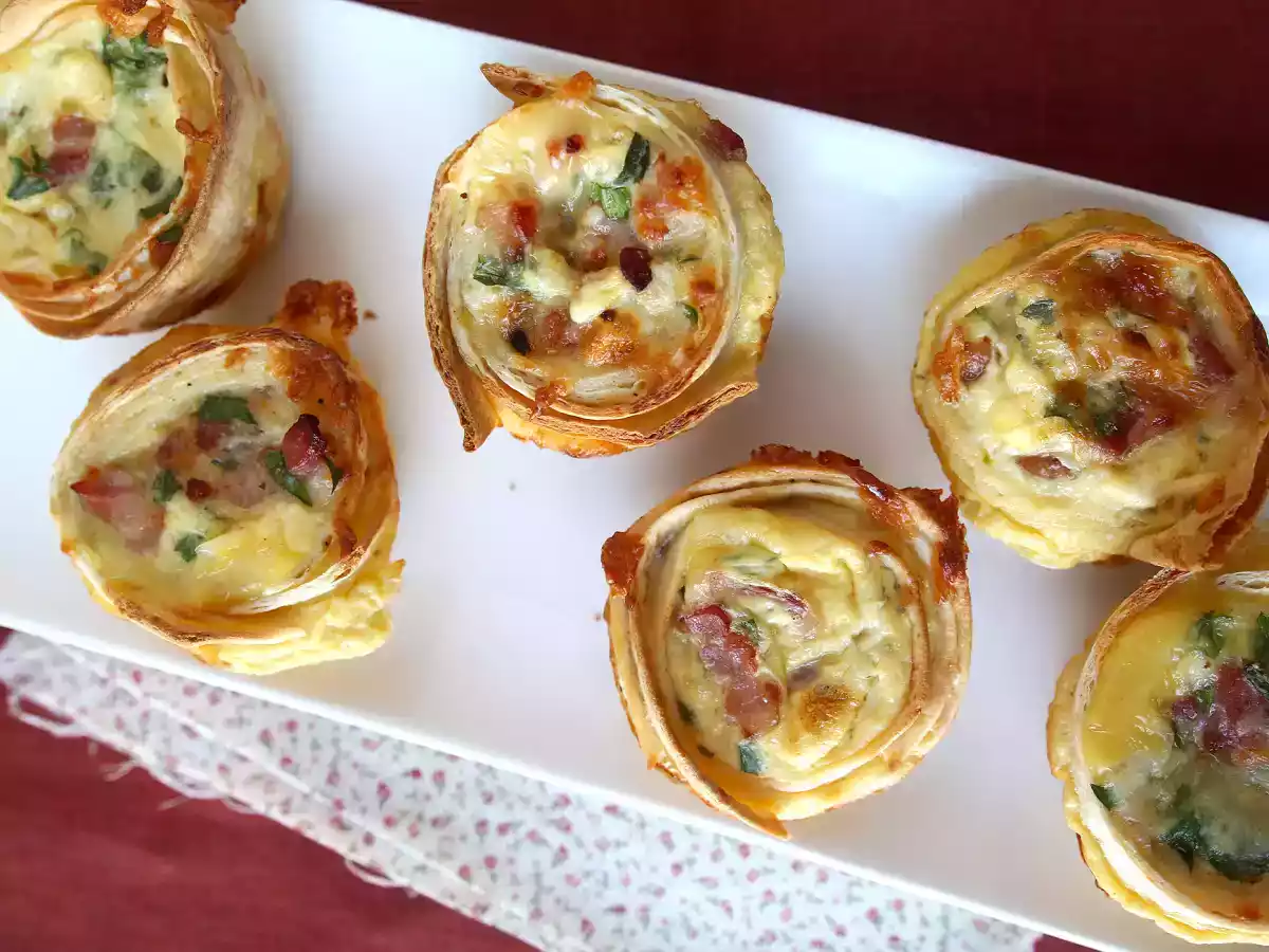 What to do with tortillas? easy and economical quiches! - photo 4