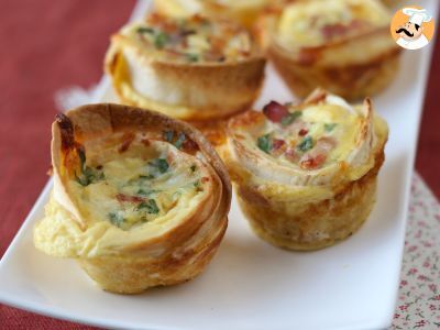 Recipe What to do with tortillas? easy and economical quiches!