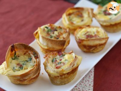 What to do with tortillas? Easy and economical quiches! - photo 2