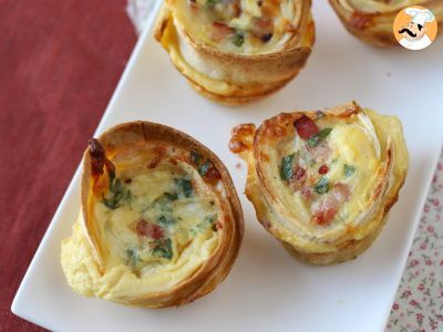 What to do with tortillas? Easy and economical quiches! - photo 3