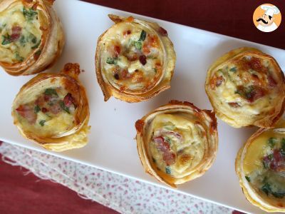 What to do with tortillas? Easy and economical quiches! - photo 4