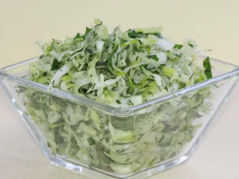 White Cabbage Salad--Polish Ingredients, German Way - photo 3