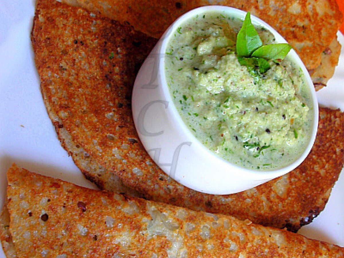 Whole Oats Oothappam/Uthappam...a very easy, Instant and more healthy version. - photo 2