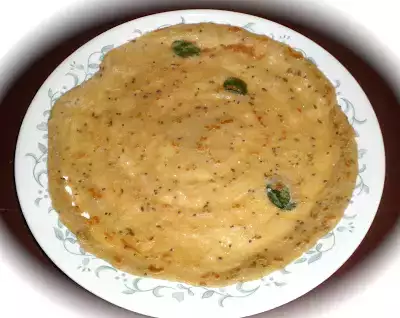 Whole wheat dosa & tapioca curry recipe