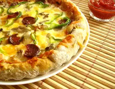 Whole-wheat pizza crust recipe