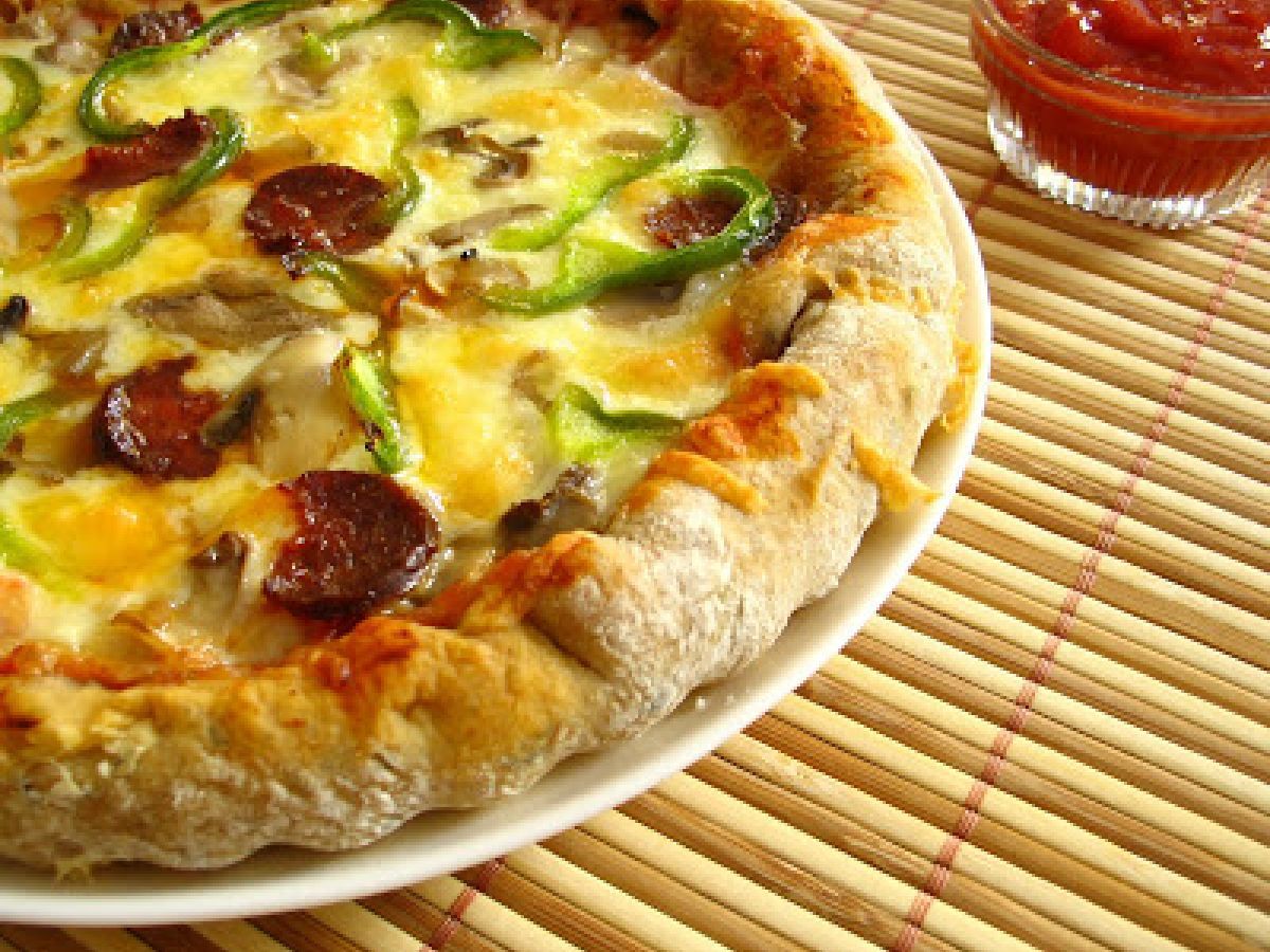 Whole-Wheat Pizza Crust