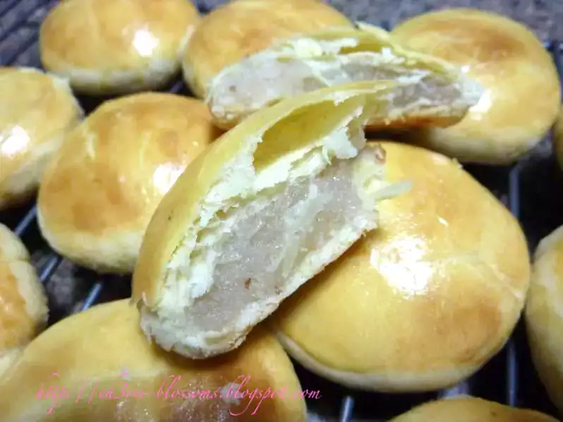 Wife cakes recipe (loh poh peng)