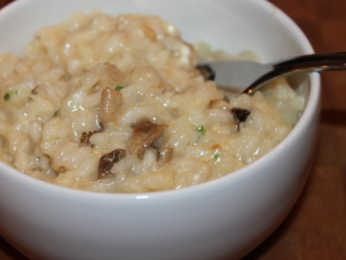 Wild Mushroom Risotto with White Truffle Oil ~ Paying it Forward! - photo 2