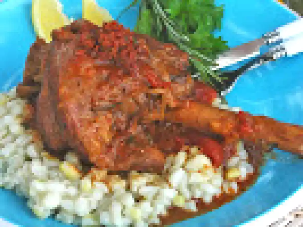Win a Potjiekos Competition with Lamb Shanks and a chef in the making.......