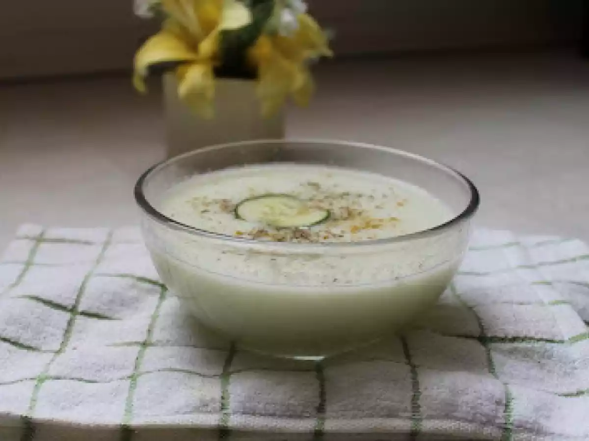 Winter Melon (Ash Gourd) & Cucumber Cold Soup