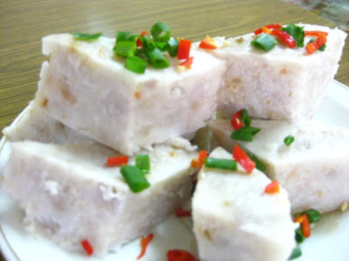 Yam cake