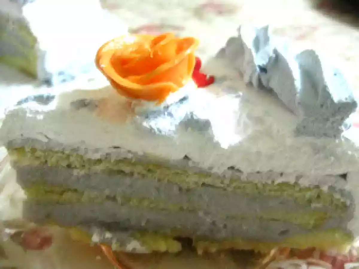Yam layer cake