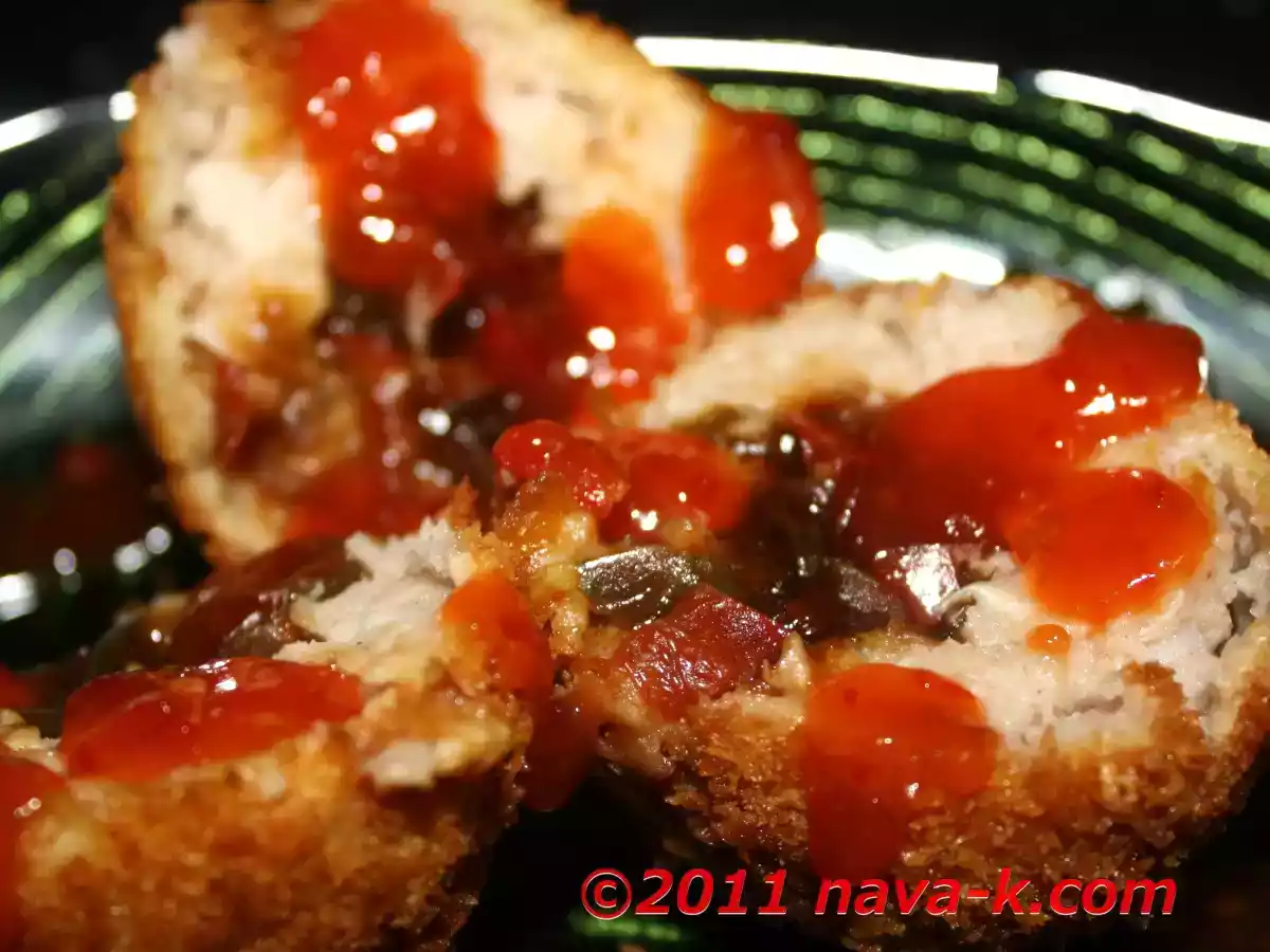 Yam Rolls (Vegetarian)