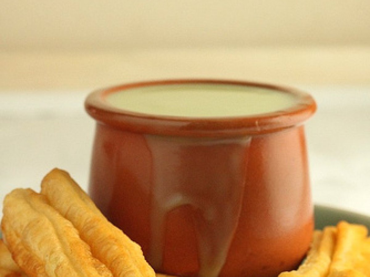 Yau Char Kuai - Fried Bread Dough Served with Thai Coconut Custard - photo 2