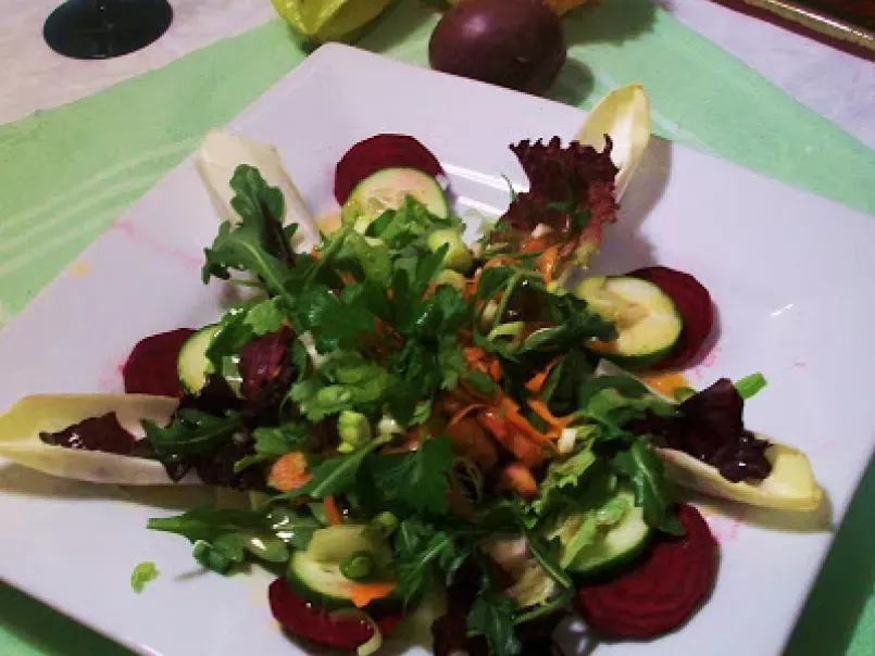 You're a Star Salad with Honey-Dijon vinaigrette dressing - photo 2