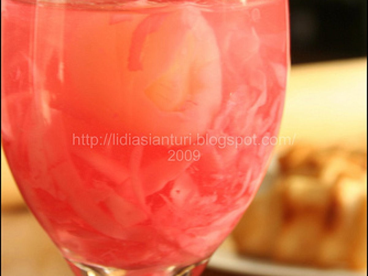 Young Coconut and Rambutan Drink (Es Kelamud Rambutan) - photo 2