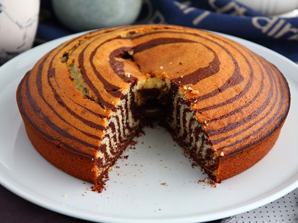 Zebra cake (steps and video) - photo 4