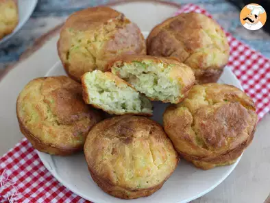 Zucchini and goat cheese muffins - photo 4