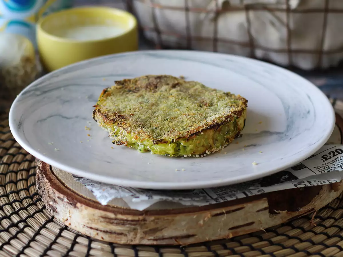Zucchini and potato patties in the air fryer - photo 4