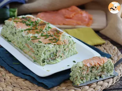 Zucchini and smoked salmon terrine - photo 3