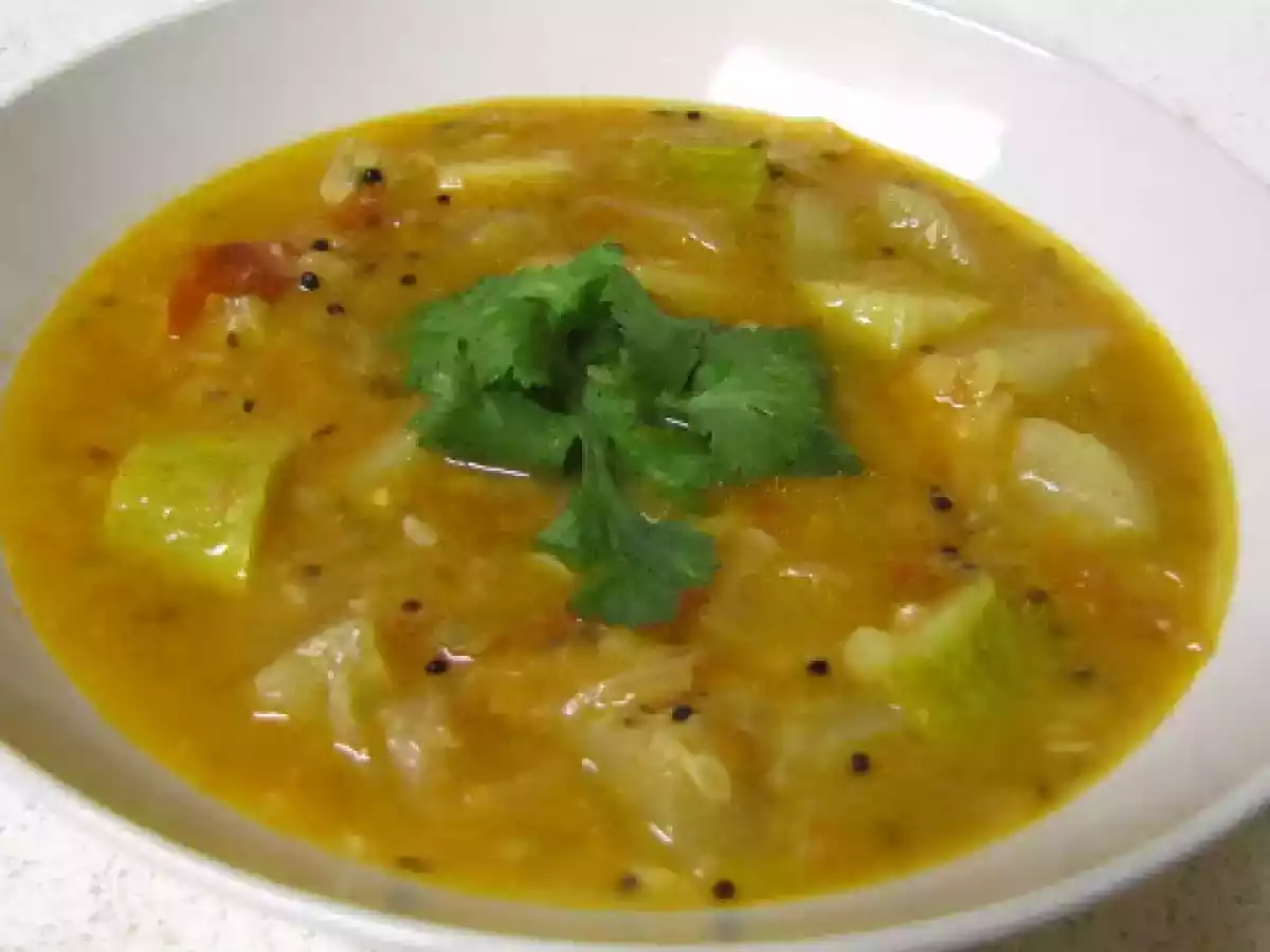 Zucchini Chayote dhal