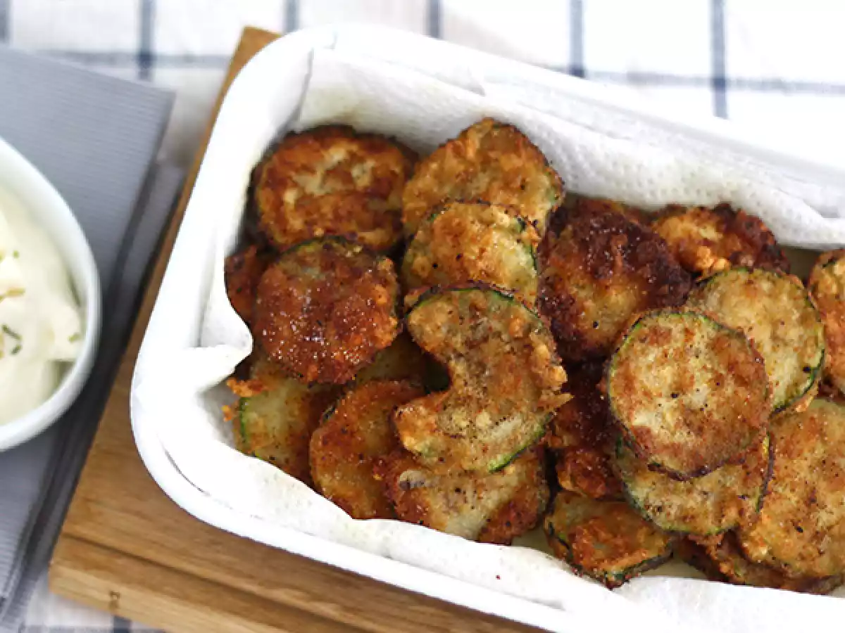 Zucchini chips - photo 3