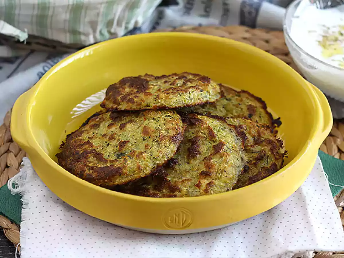 Zucchini feta patties - photo 2